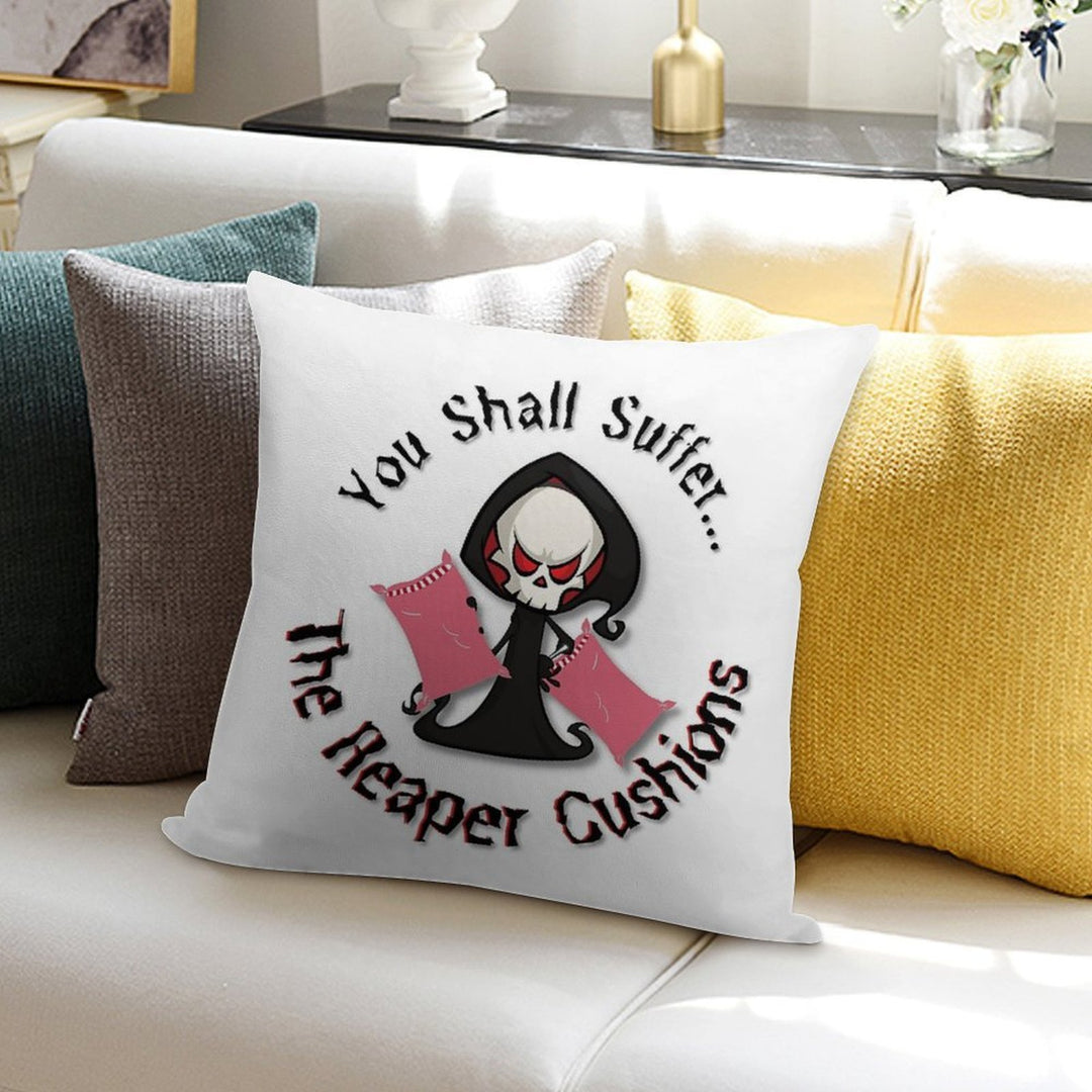 The Reaper Cushions Soft Durable Construction Throw Pillow