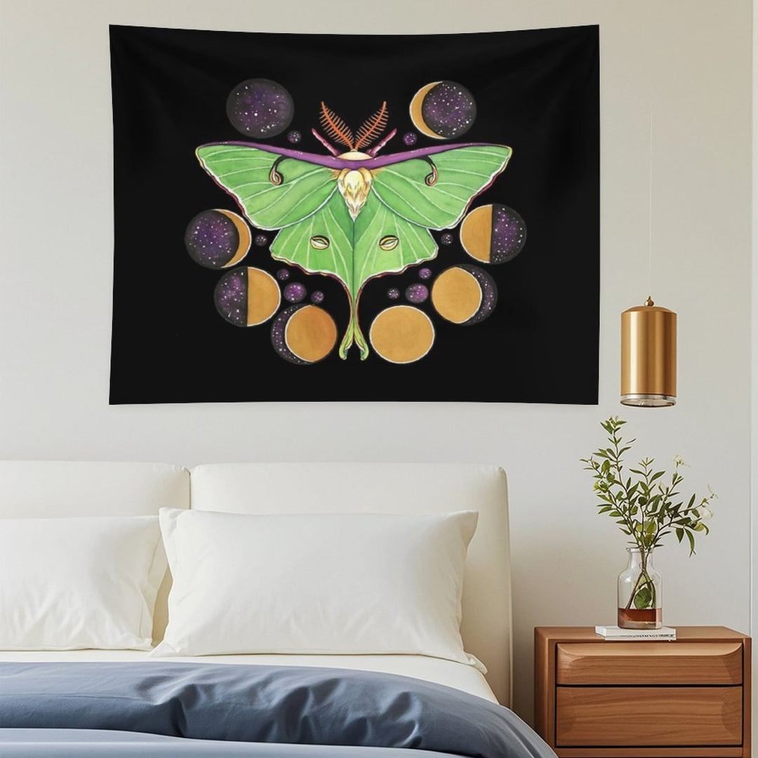 Lunar Moth Tapestry