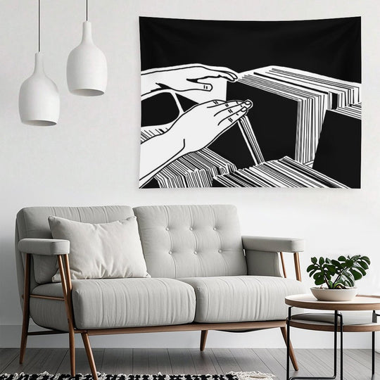 Crate Digger - Vinyl Records Tapestry