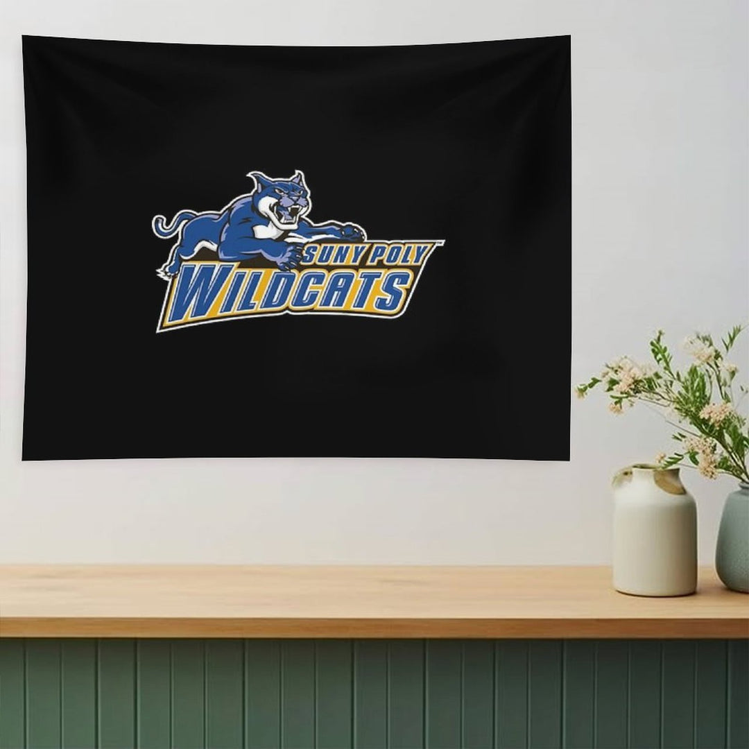 SUNY Wild Cats Tapestry