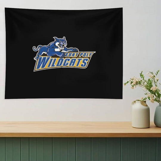SUNY Wild Cats Tapestry