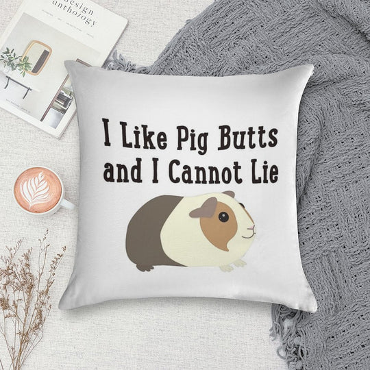 Guinea Pig Butts Soft Ultra-Soft Texture Throw Pillow