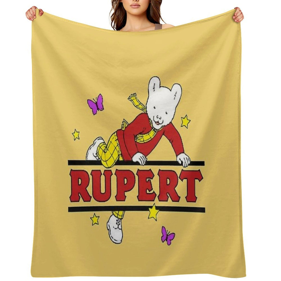 Rupert Bear Premium Throw Blanket