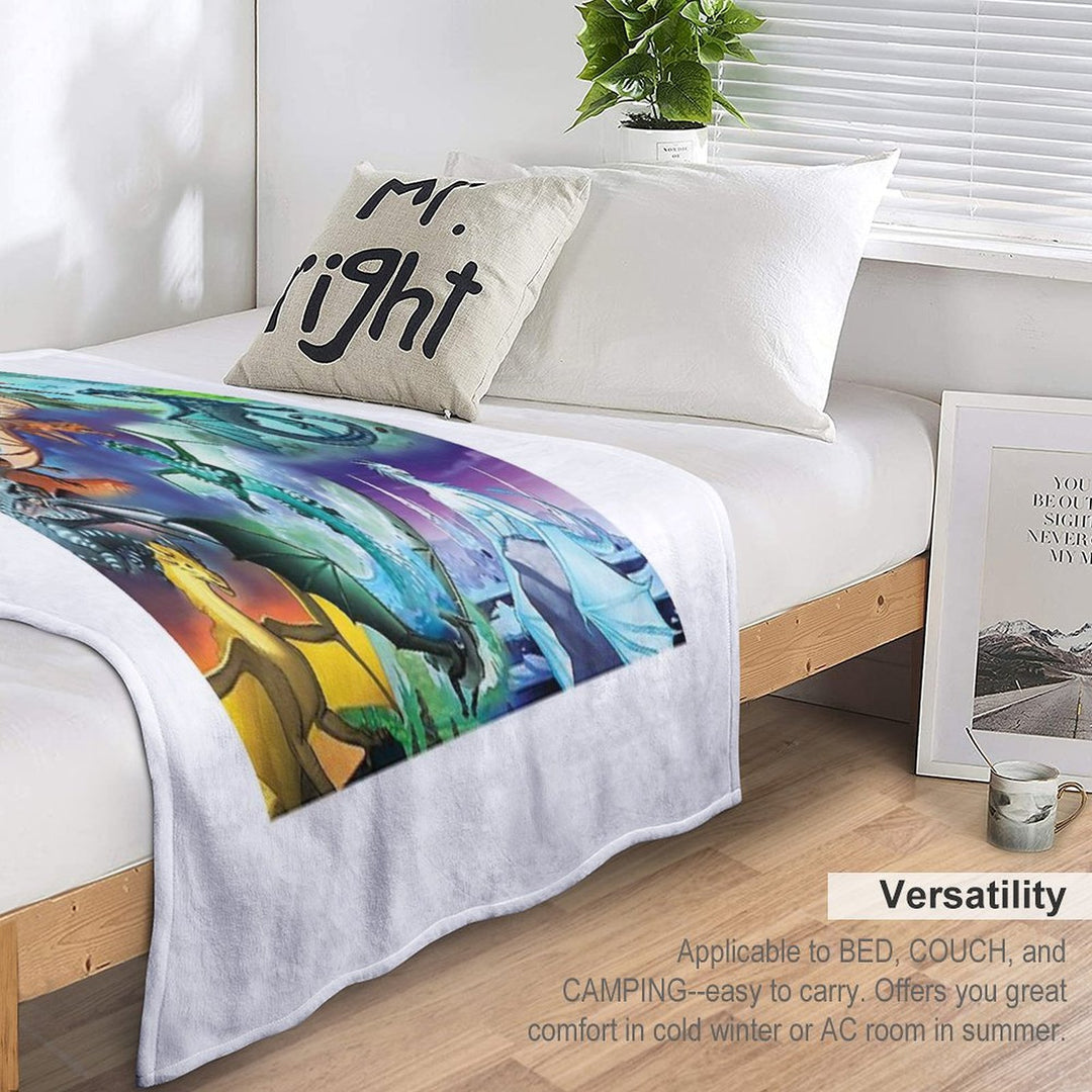 Wings Of Fire T-ShirtWings of Fire All Dragon Series Lightweight Throw Blanket