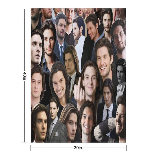 Ben Barnes Comfort Throw Blanket
