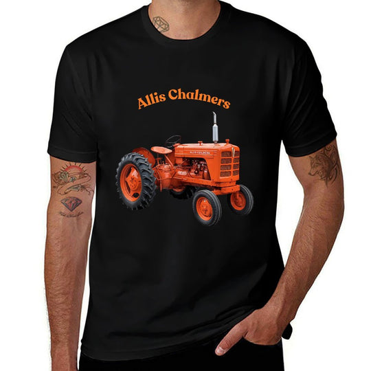 Vintage Alls Chalmers Tractor Retro Farming  Odor-resistant T-Shirt
