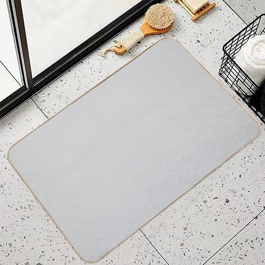 Pale Gray Durable Bath Mat