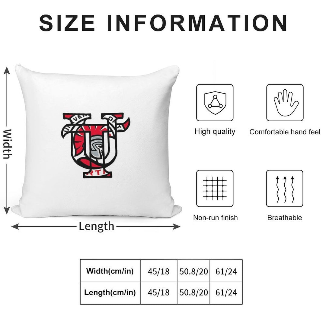 Spartans Soft Decorative Cover Throw Pillow