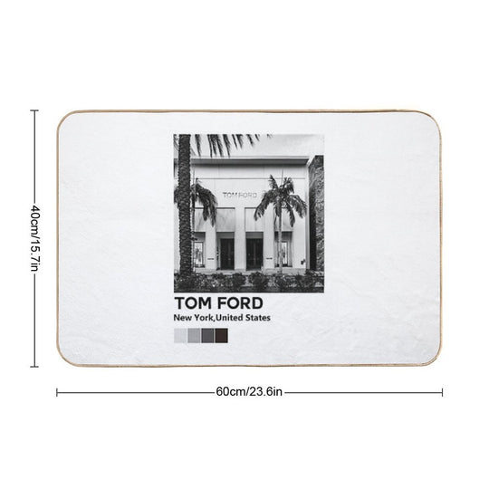 Tom Ford  Fashion Newspaper  Anti-Trip Bath Mat