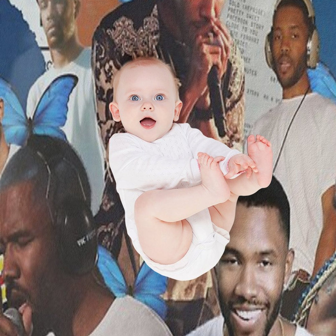 Frank Ocean Machine-washable Throw Blanket