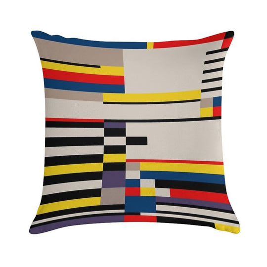 ASYMMETRY Soft Reinforced Edging Throw Pillow