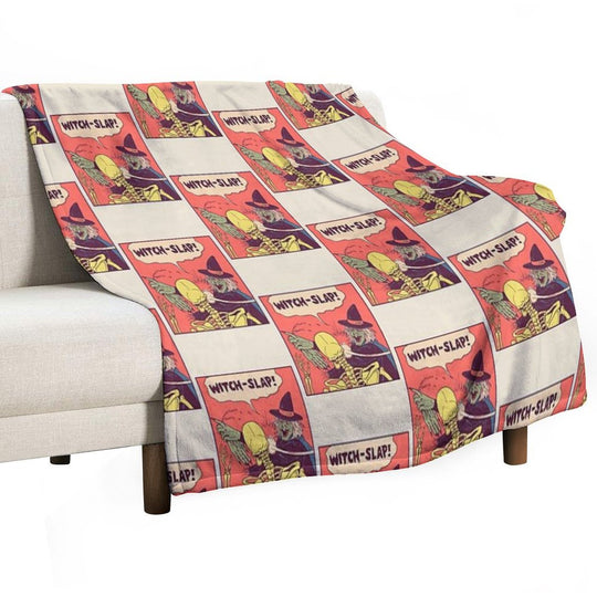 Witch-Slap Versatility Throw Blanket