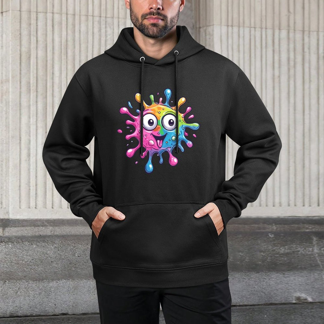 Rainbow Monster Splash Unisex Design Hoodie