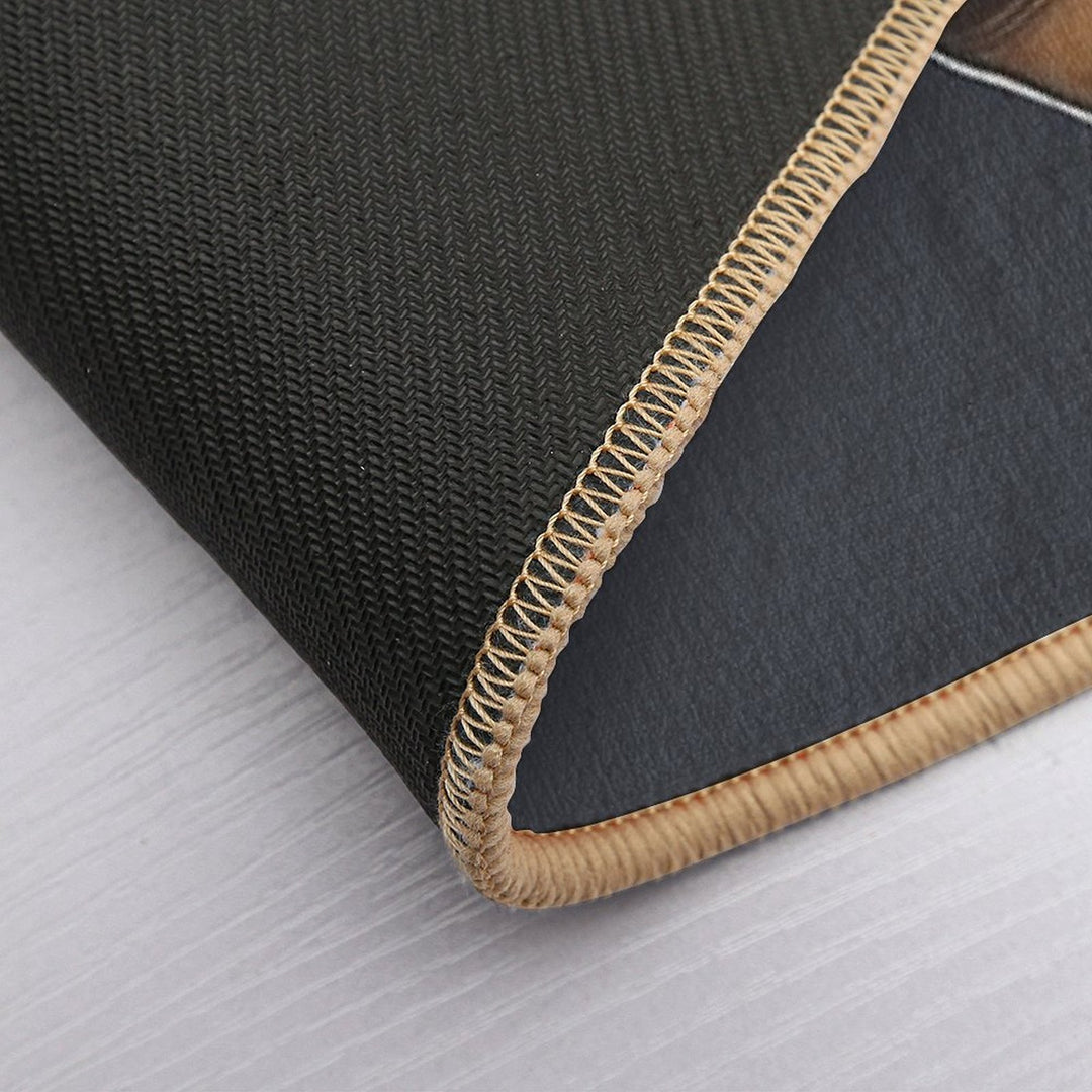 Military Inspired Ghost Background Lined Durable Bath Mat