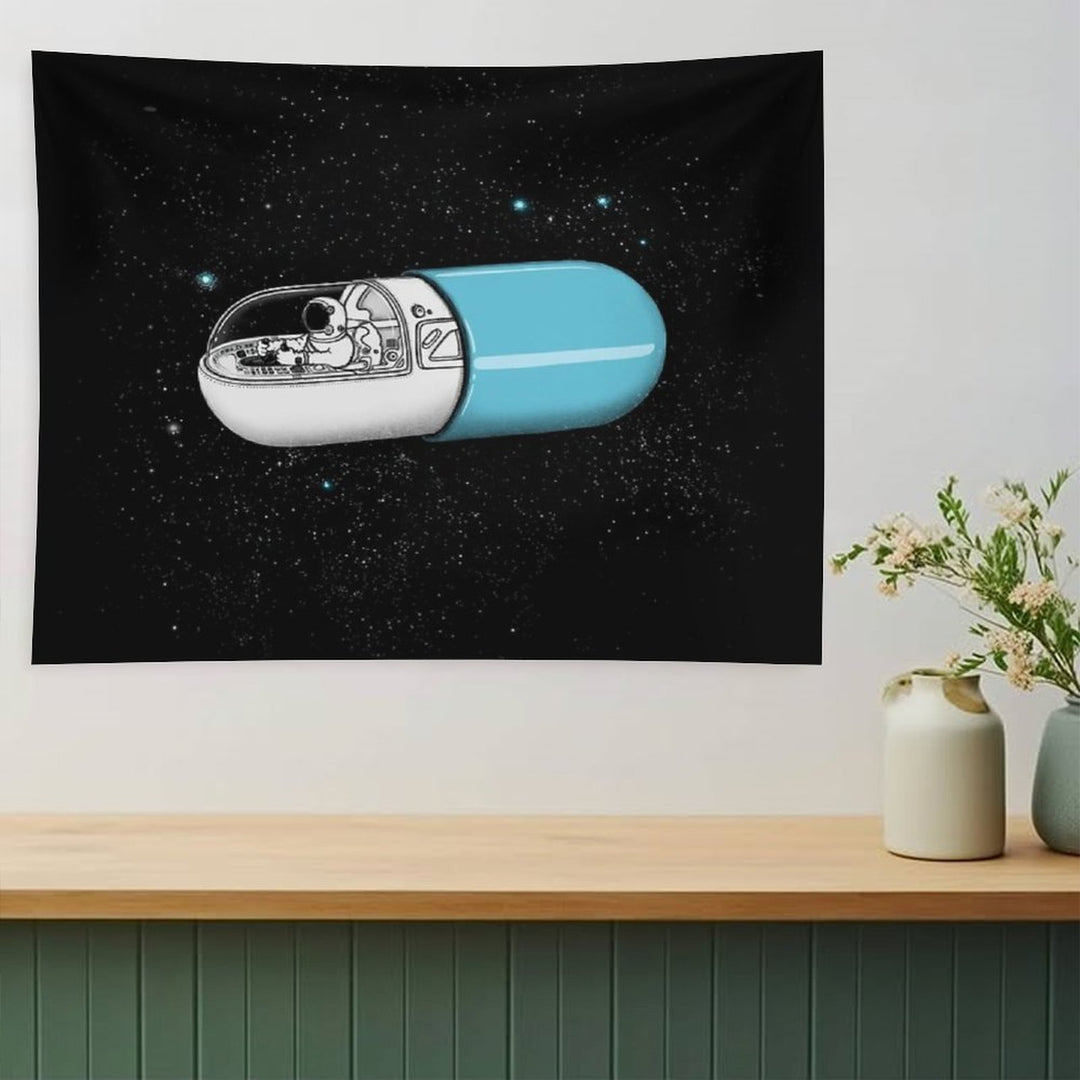 Space Capsule Tapestry
