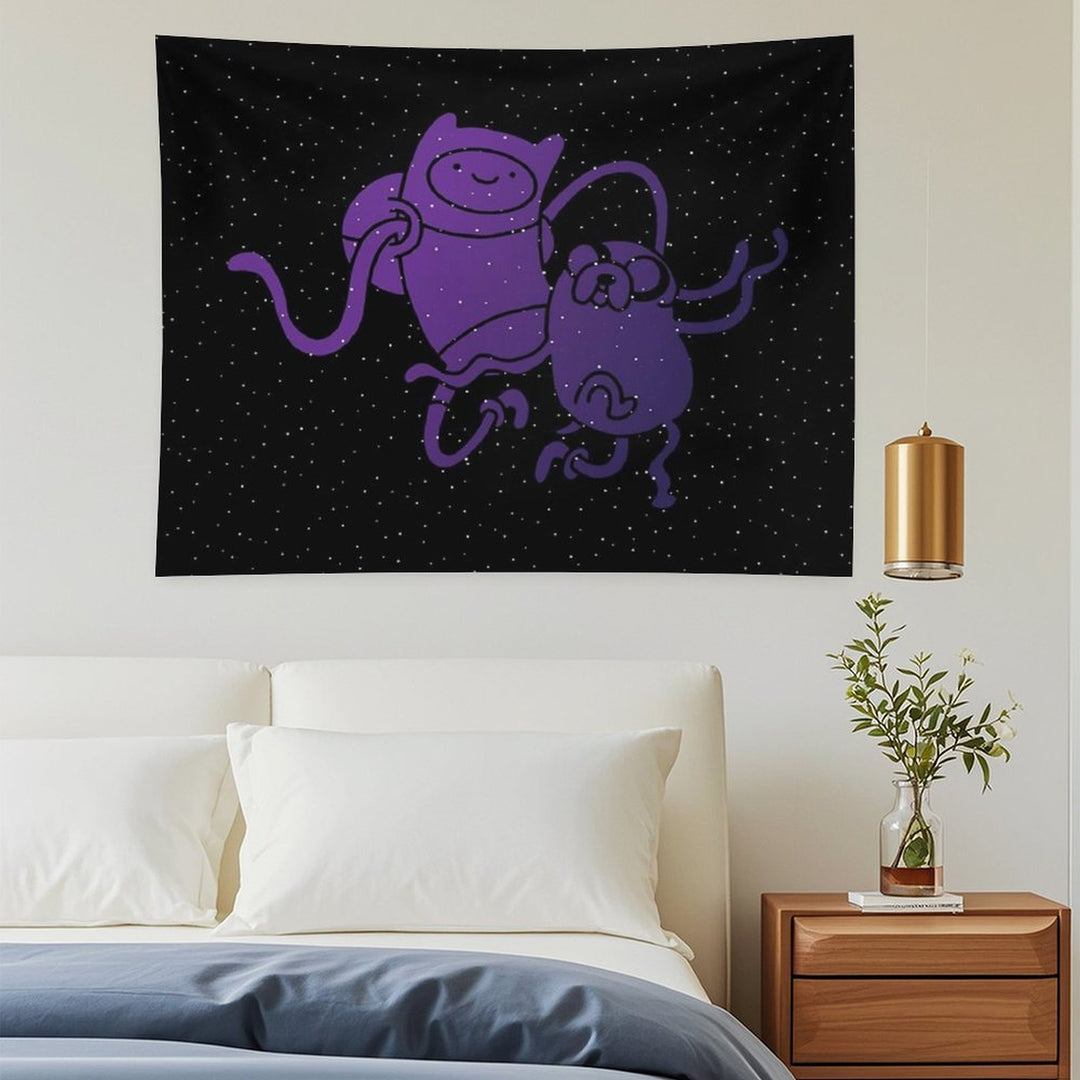 Space Buddies (Adventure Time) Tapestry