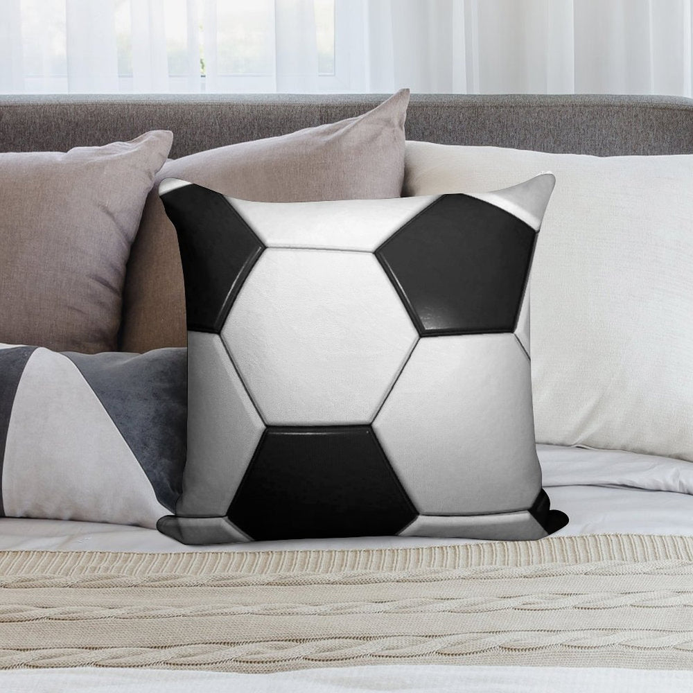 Soccer Cover, Case, Handy, Tablet, IPad, Sports, Team, Gift Soft Reinforced Edging Throw Pillow