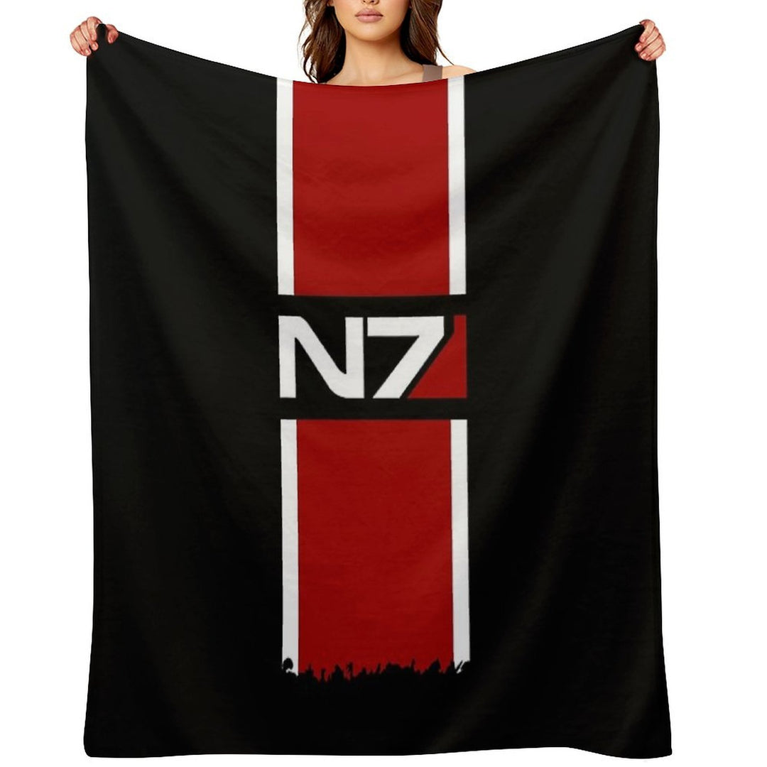 N7 Velvety-soft Throw Blanket