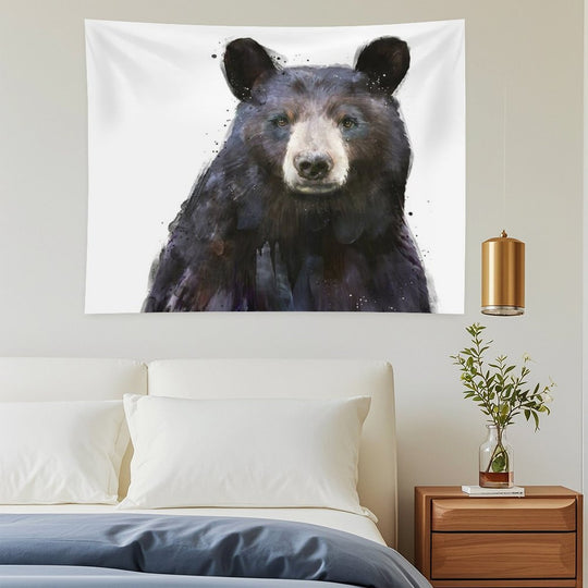 Black Bear Tapestry