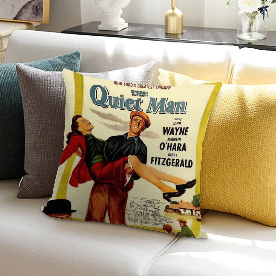 The Quiet Man Soft Bedroom Essential Throw Pillow