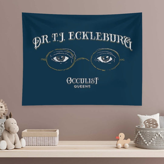 Dr. TJ Eckleburg Occulist Tapestry