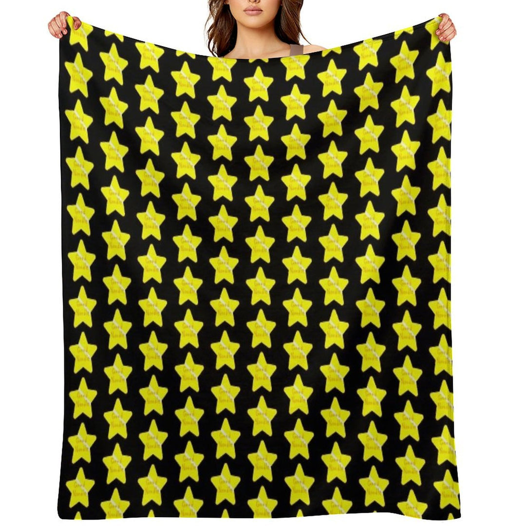 1 Big Good Noodle Award Star Spongebob Durable Throw Blanket