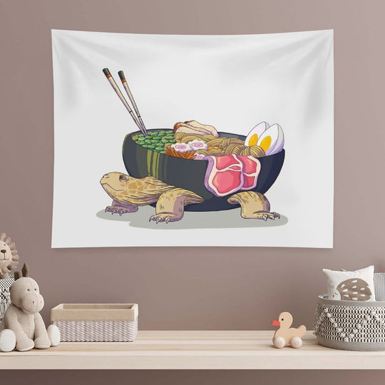 Ramen Tortoise Tapestry