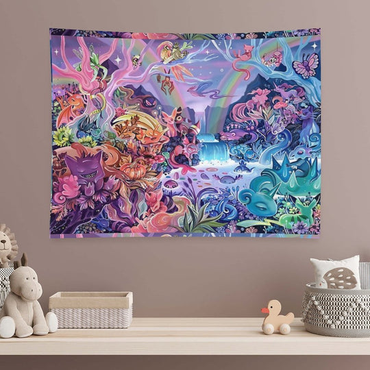 Sleepy River - FullCenter Version Tapestry