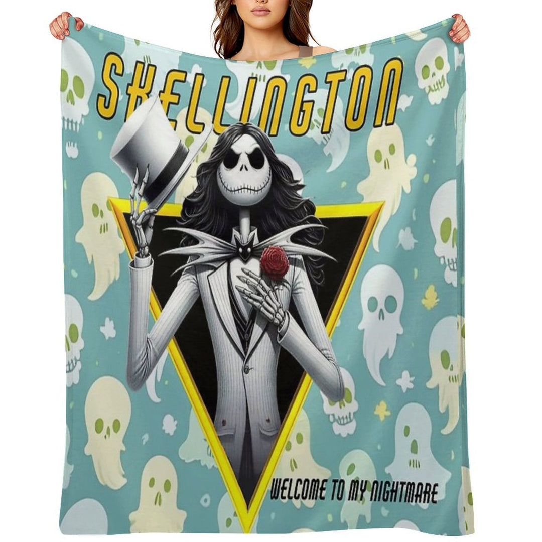 Welcome to My Christmas Nightmare Comfort Throw Blanket