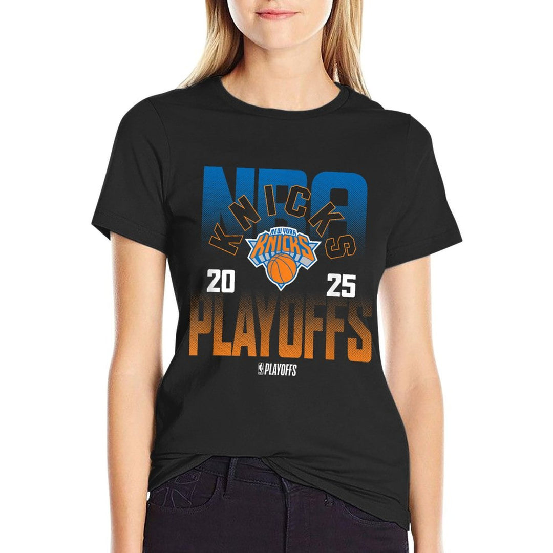 NBA Official New York Knicks 2025 Playoffs Comfortable T-Shirt