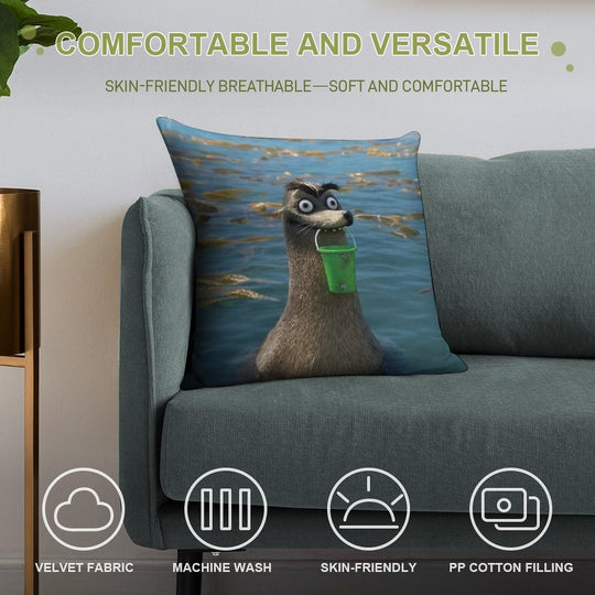 Gerald Soft Durable Construction Throw Pillow