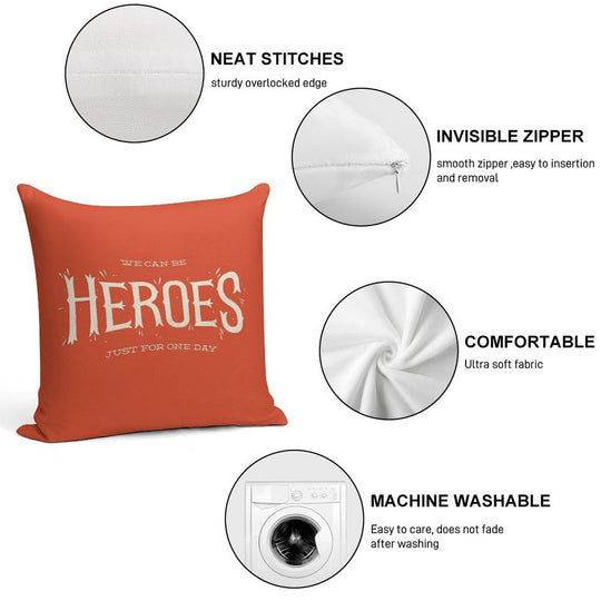 Heroes Soft Multiple Sizes Throw Pillow