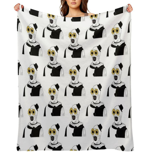 Art The Clown - Terrifier Classic Multi-functional Throw Blanket