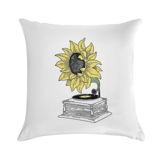 Singing in The Sun Soft Shrink-Resistant Throw Pillow