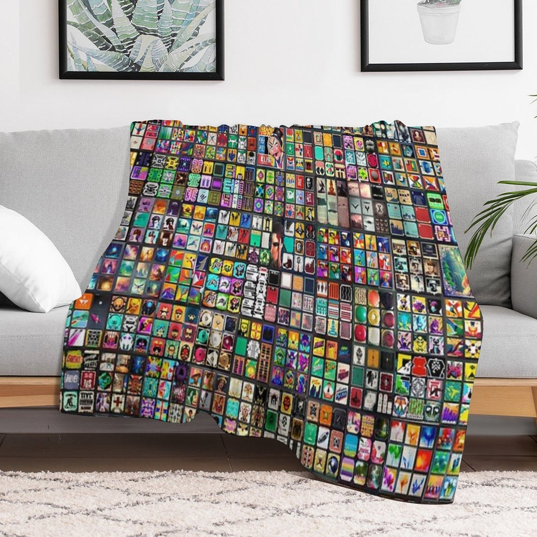 Variations on Tic Tac Toe Gift-ready Throw Blanket