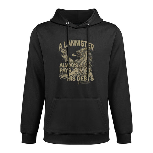 Game of Thrones A Lannister Always Pays His Debts Cotton-Polyester Blend Hoodie