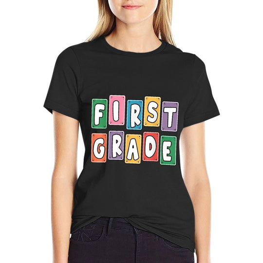 First Day of 1st Grade Level Begins 1st Day of 1st Grade  Moisture-wicking T-Shirt