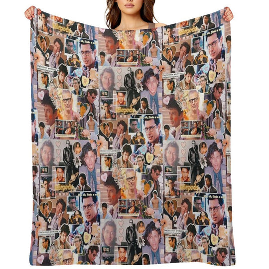 Jeff Goldblum Velvety-soft Throw Blanket