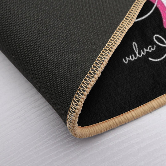 Female Anatomy, Know Your Vagina  Slip-Resistant Bath Mat