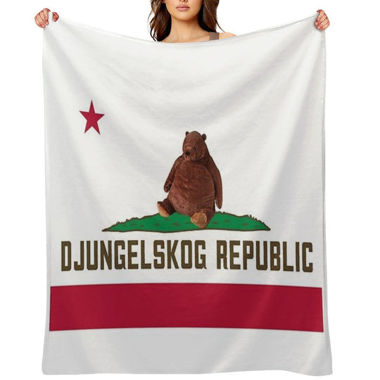 Djungelskog Republic Shrink-resistant Throw Blanket