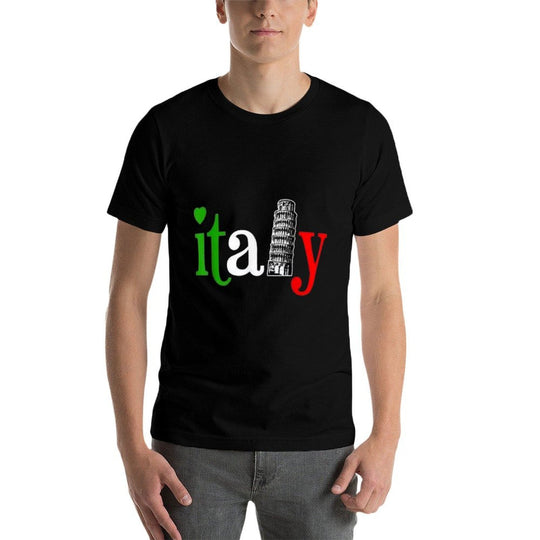 Italy Italian Italia T-shirt for MenWomenYouthKid  Easy-care T-Shirt