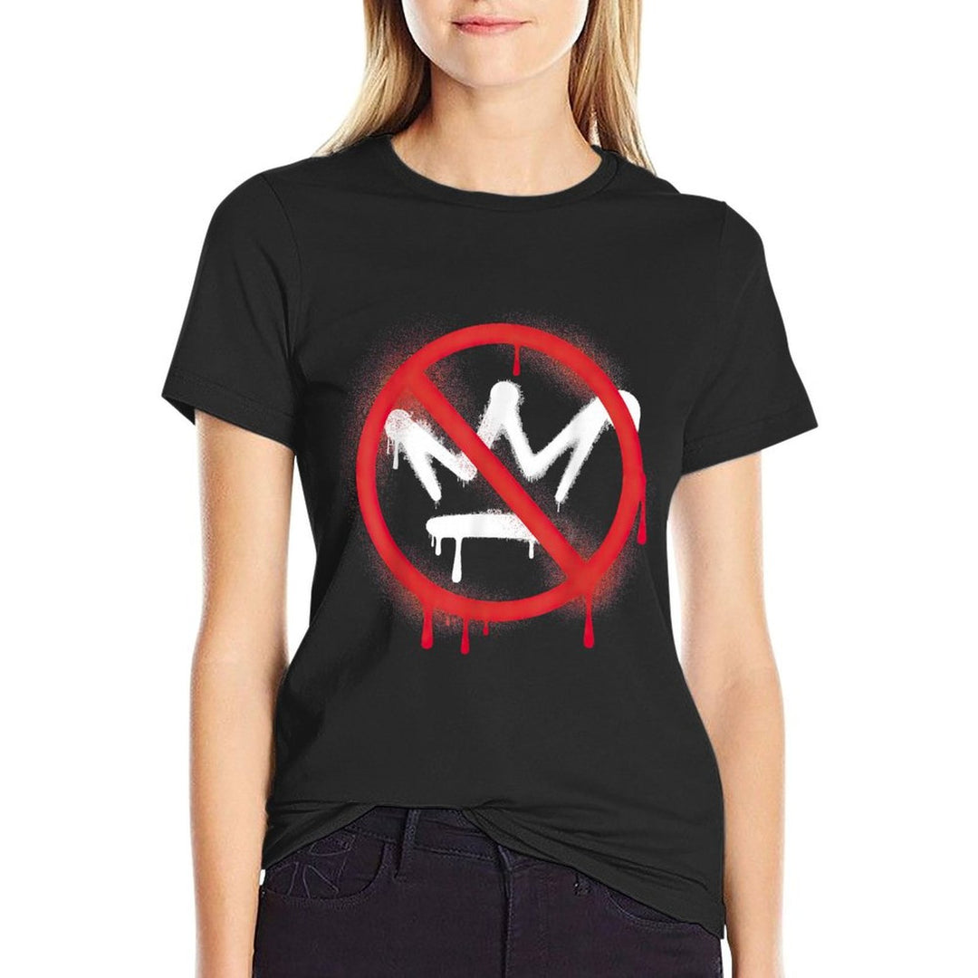 No Kings Protest Stop Sign  Breathable T-Shirt