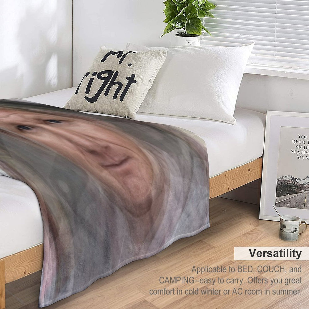 Gordon Ramsay Portrait Quick-dry Throw Blanket