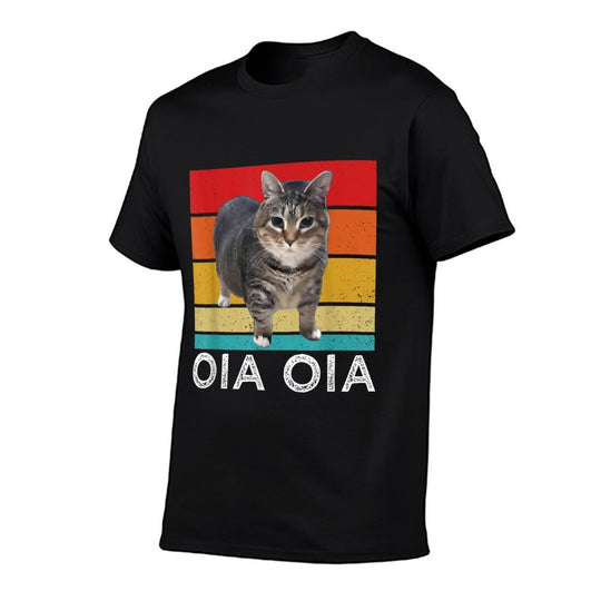 Oia Cat Meme I Wake Up Engage in Tomfoolery Oiia Cat Spinnin for Men Women Girls Kids  Odor-resistant T-Shirt