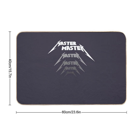 Needed Gifts Music Metallica Lyrics Master Master  Dirt-Trapping Bath Mat