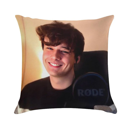 Wilbur Soot Soft Easy Maintenance Throw Pillow