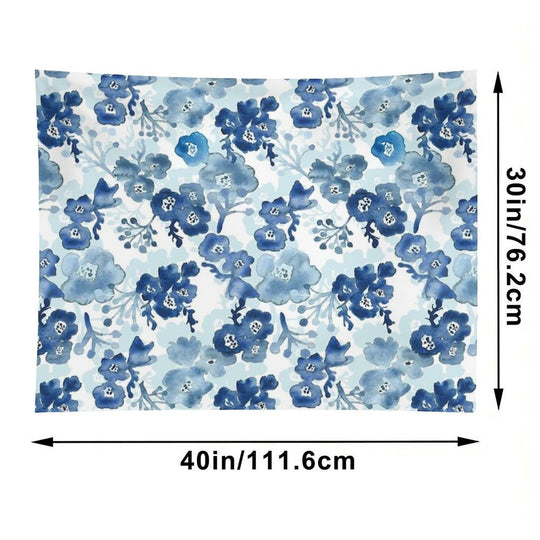 Blooms of Ink Tapestry