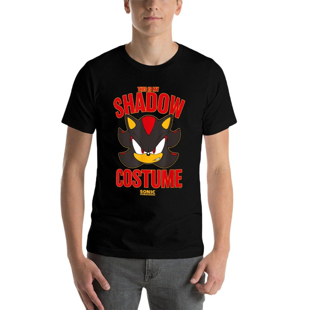 Sonic The Hedgehog Halloween This Is My Shadow Costume  Summer-ready Fabric T-Shirt