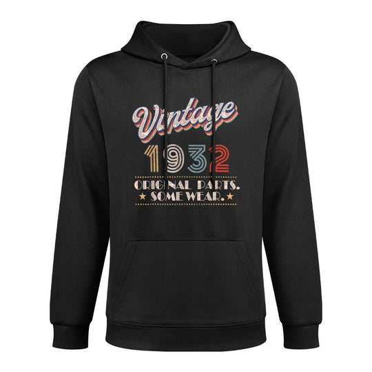 Vintage 1932 Original Parts Year Of Birth Birthday Layering Staple Hoodie