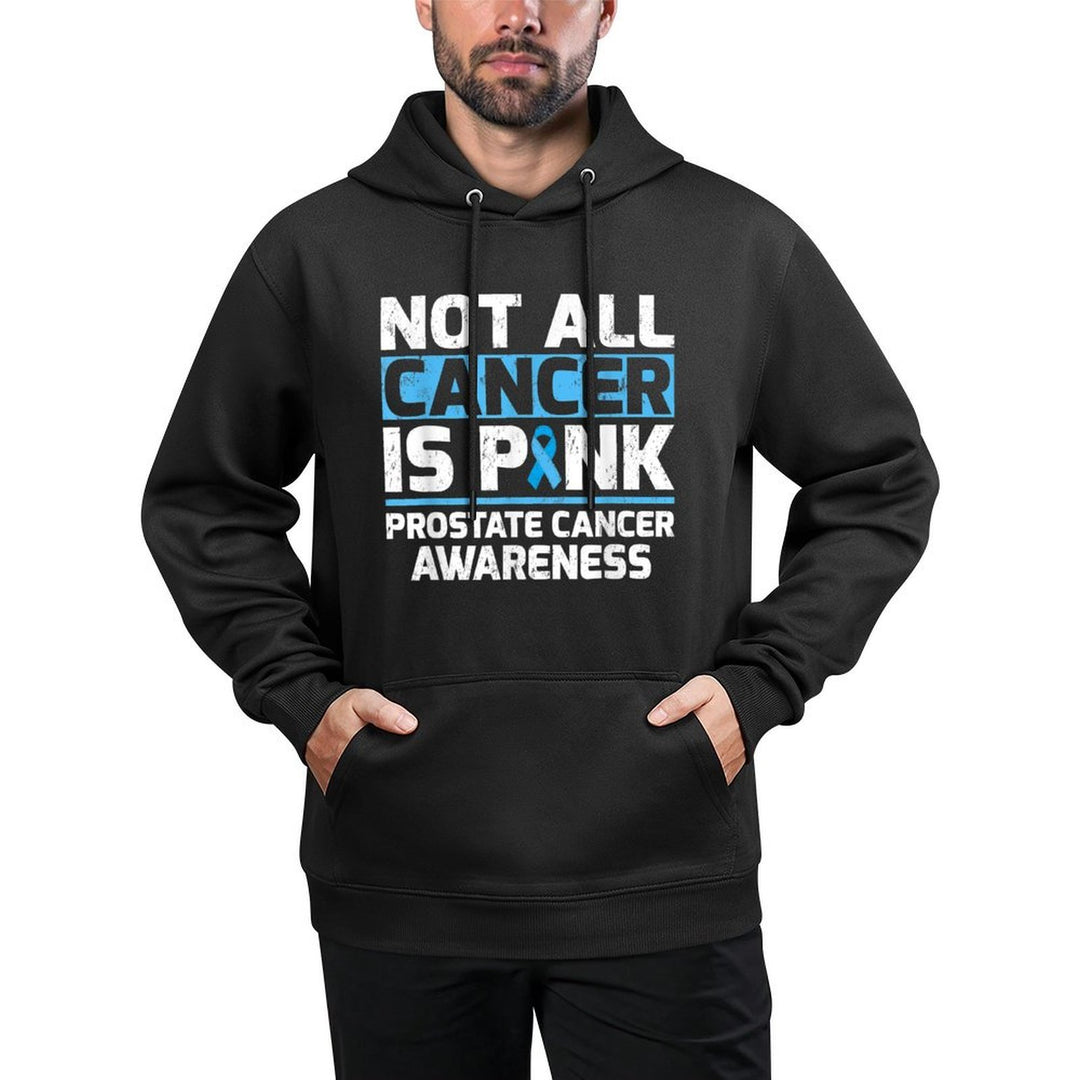 Not All Cancer Is Pink Prostate Cancer Awareness Layering Staple Hoodie